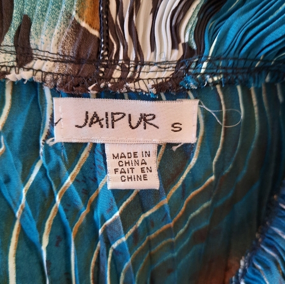 Fabulous teal blouse - Picture 3 of 6